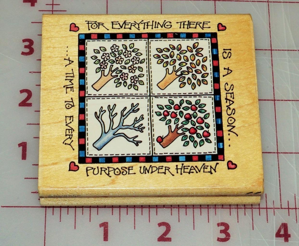 Vintage Rubber Stampede Rubber Stamps You Choose! Flowers Bunny Hearts Music - Picture 13 of 26