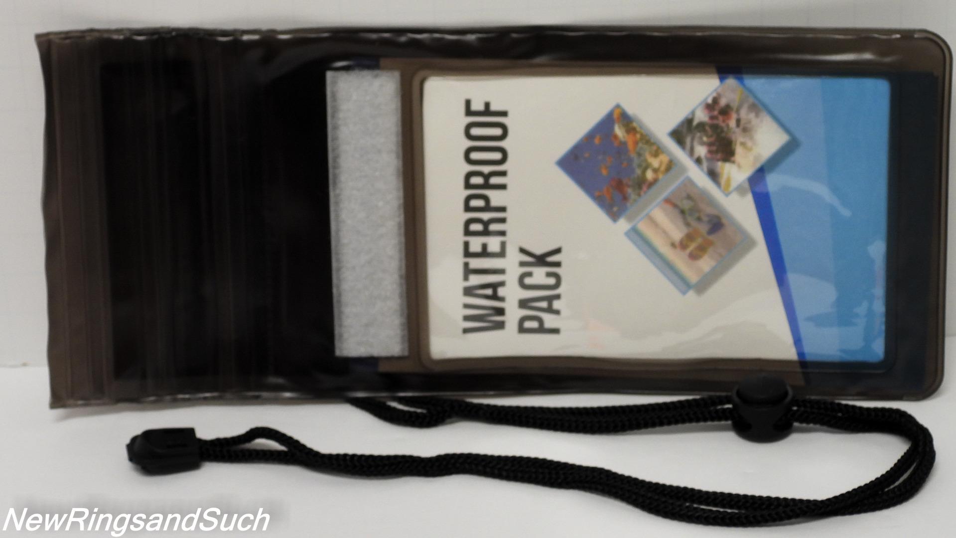 Phone Waterproof Pack Bag Vacation Water Rides Hiking Jogging with Lanyard - Picture 15 of 16