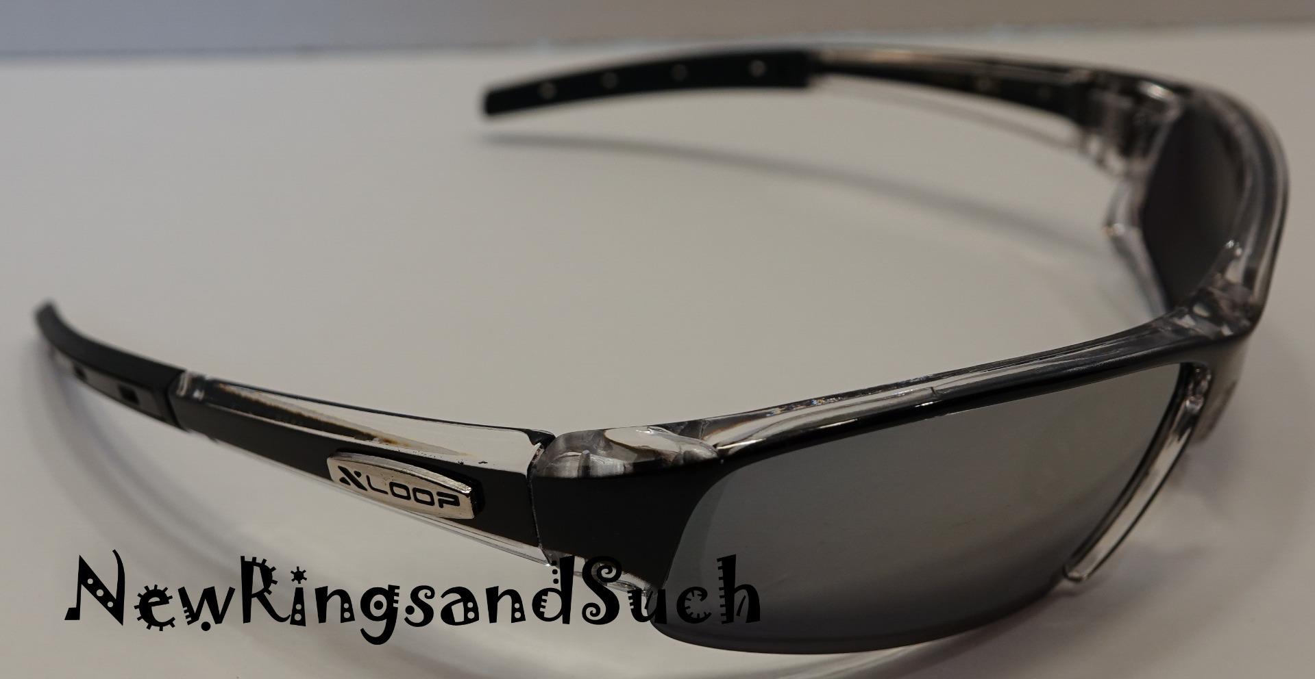 Herren Xloop Sonnenbrille mit Seitenschutz UV 400 Schutz 345-9 - Bild 7 von 9
