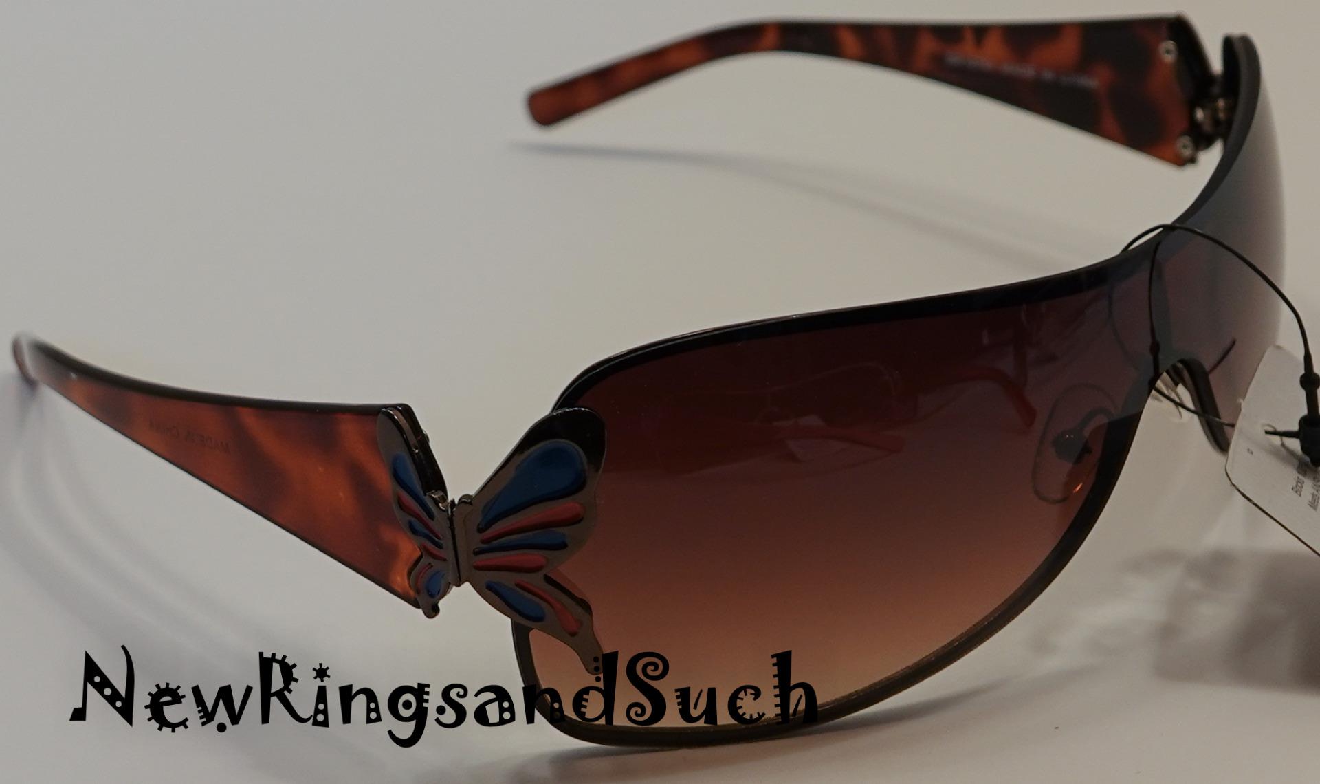 Women's Shield Butterfly Eyewear Sunglasses 413-16 - Picture 15 of 16
