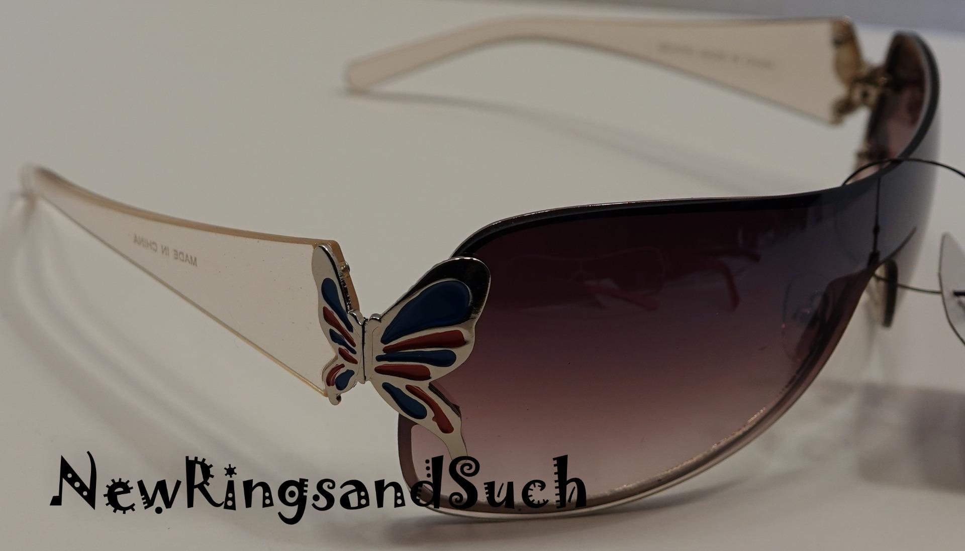 Women's Shield Butterfly Eyewear Sunglasses 413-16 - Picture 16 of 16