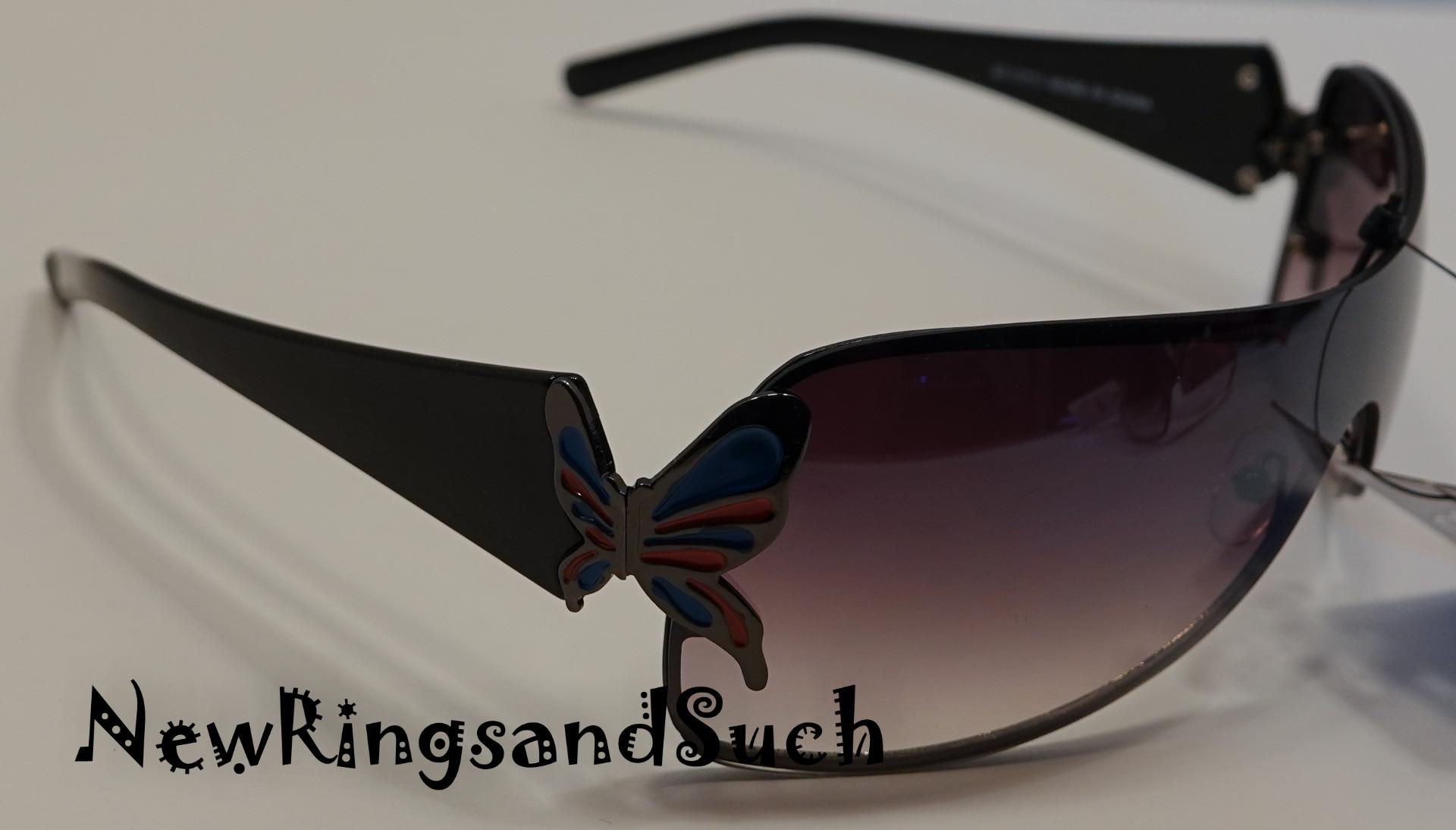 Women's Shield Butterfly Eyewear Sunglasses 413-16 - Picture 14 of 16