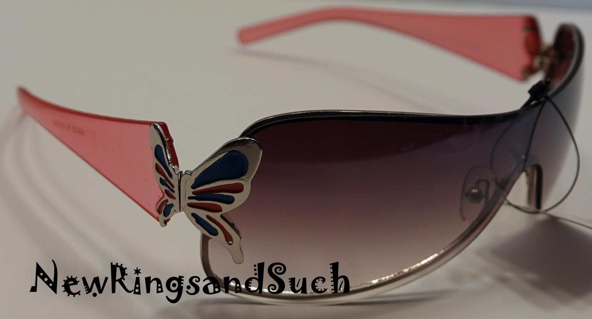 Women's Shield Butterfly Eyewear Sunglasses 413-16 - Picture 13 of 16