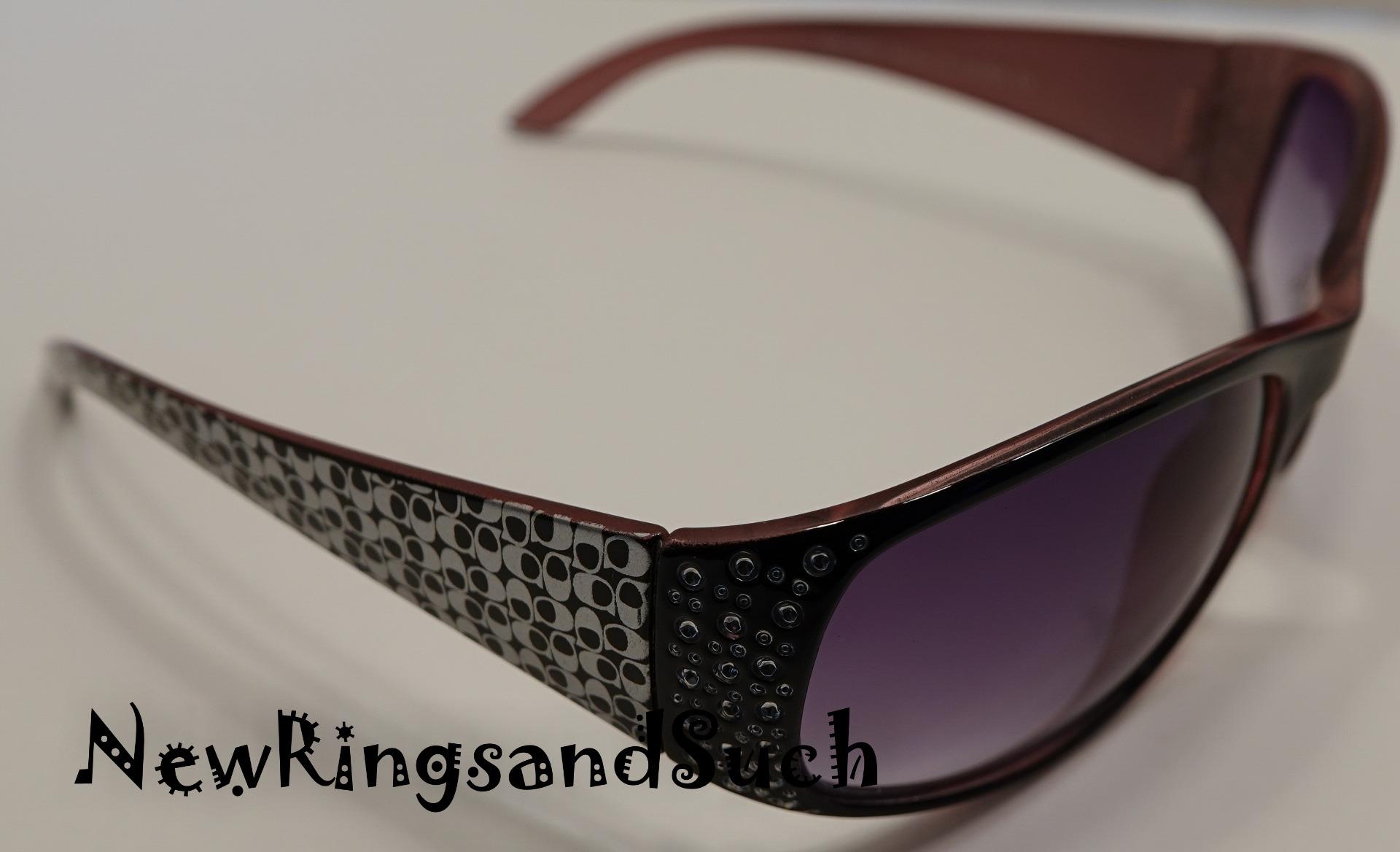 Women's Rectangle Bling Eyewear Rhinestone Sunglasses 420-23 - Picture 16 of 16