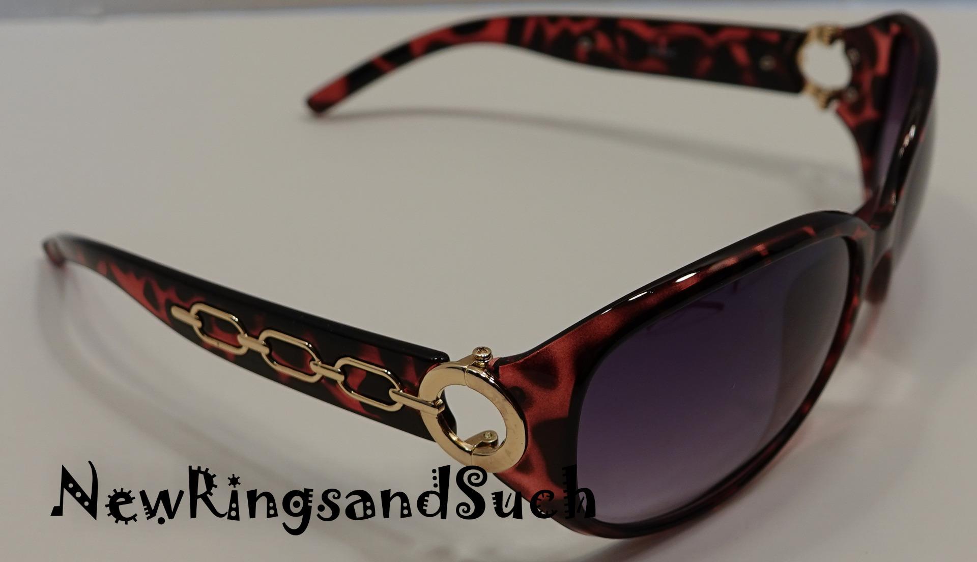 Gafas de sol decorativas rectangulares de moda para mujer 427-29 - Imagen 11 de 13