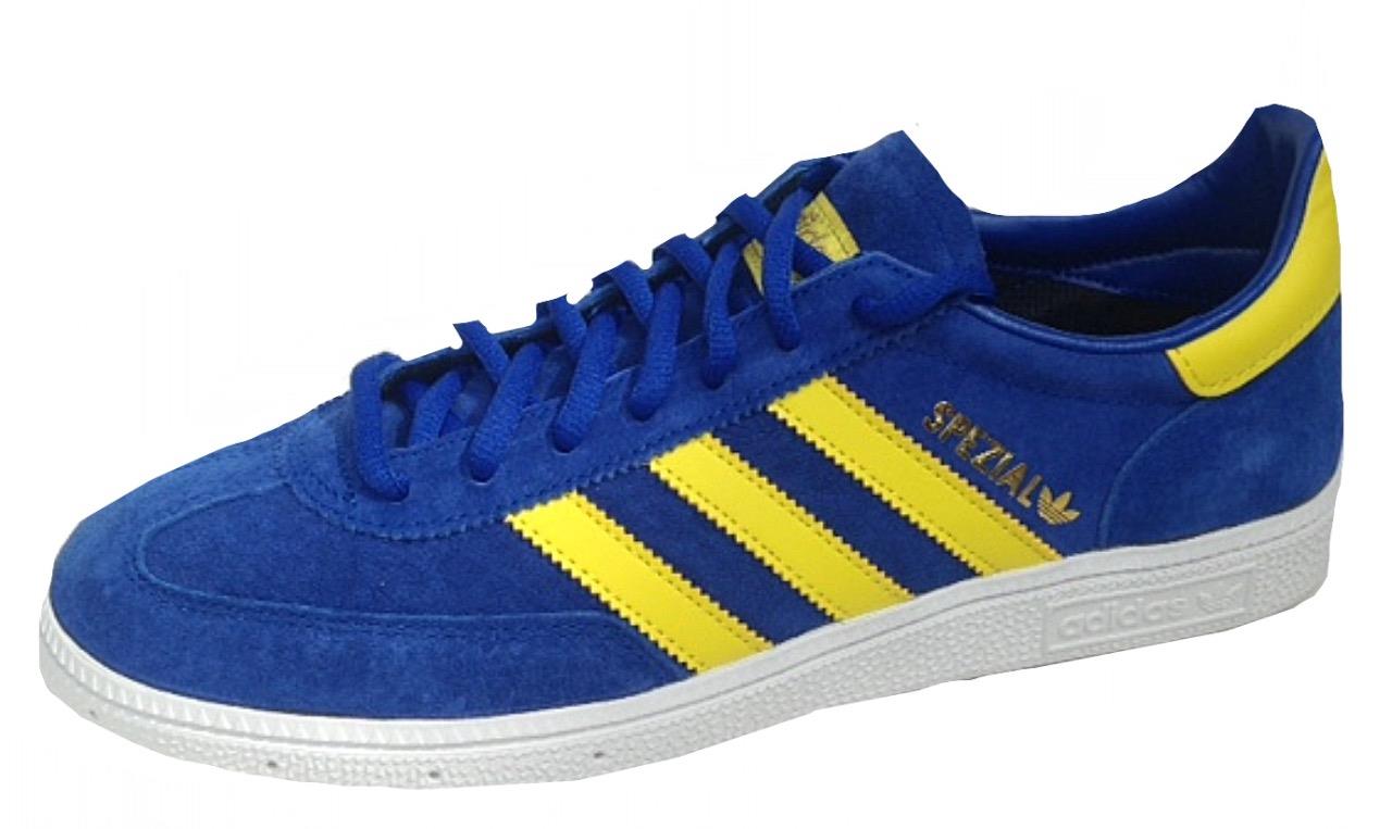 Adidas Mens SPEZIAL Trainers M17903 Royal Blue/Yellow Suede UK 7-13.5 ...