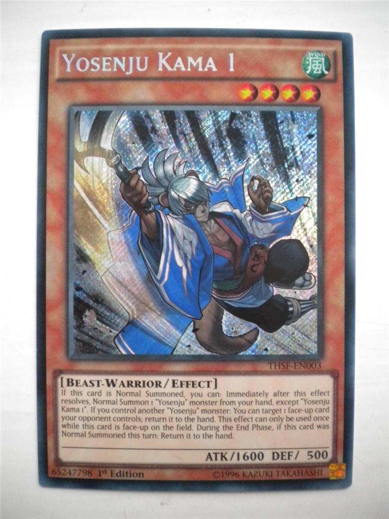 YU-GI-OH THE SECRET FORCES SECRET RARE / SUPER RARE THSF ...
Yugioh Cards Rare List