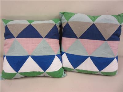 Set Of 2 Blue Throw Pillows Room Essentials Decorative Pillow 16