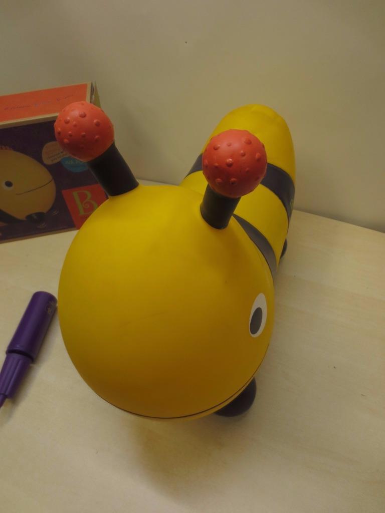 b toys inflatable bee bouncer