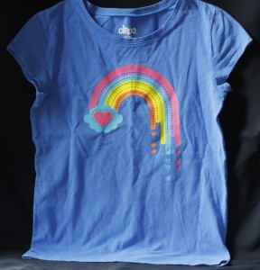 AMC's THE WALKING DEAD Sophia Costume Blue Rainbow T-Shirt | eBay