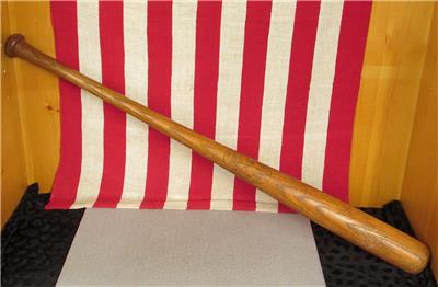 Vintage Hillerich Bradsby Wood Baseball Bat Safe Hit Ed Mathews Before You Bid