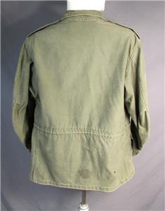 コットン装備 １９６０年代 ベトナムタイプ Vintage 1960s US Army M-1951 Field Jacket OD Cotton Sateen