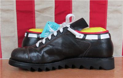 Vintage 1960s Riddell Kangaroo Leather Football Shoes Coach Ripple Sole NOS 6.5 | eBay