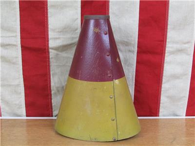 ✭CHEER HORN✭molten✭CH3✭廃番品✭ Vintage 1930s Desmond's Cheer Megaphone Football 9