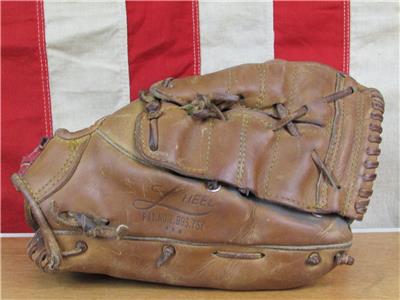 Vintage 1960s Rawlings Leather Baseball Glove Mitt HOF Willie