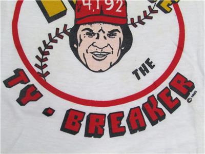 CHARLIE FOR PRESIDENT Tシャツ 1995年製 Vintage 1985 Pete Rose Charlie Hustle Baseball Shirt Ty Cobb