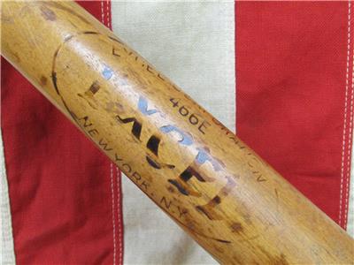 Vintage 1950s Excel Corp.Wood Baseball Bat 466E League Model 30