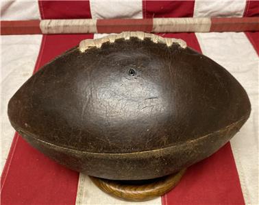 Vintage 1950s Sonnet Leather Football w/Laces DX Model Great