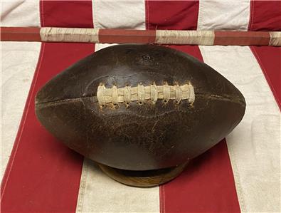 Vintage 1950s Sonnet Leather Football w/Laces DX Model Great