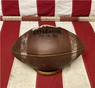 Vintage 1970s Wilson Leather Official Varsity Football TDV w/Laces