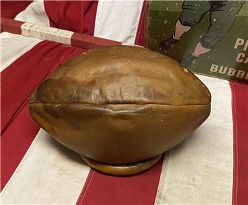 Ballon De Rugby Ancien En Cuir Mikasa – Modèle Rare, Vintage, Pour Collectionneurs