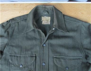 Vintage 1950s Ranger Whipcord Wool Jacket by Days Workwear Cruiser