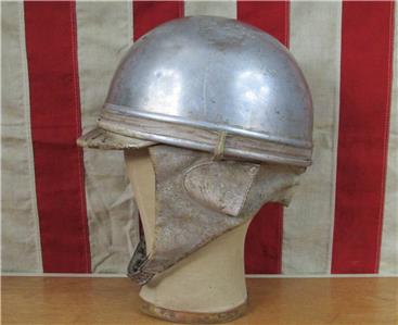 フランス　アーミー　ヘルメット Gallet Chatillon ヴィンテージ Vintage 1930s Geno Paris Antique Motorcycle Racing Crash Helmet