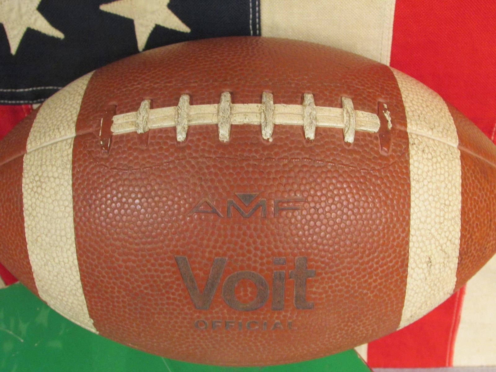 Vintage Voit Official Size Football w/ Original Box AMF