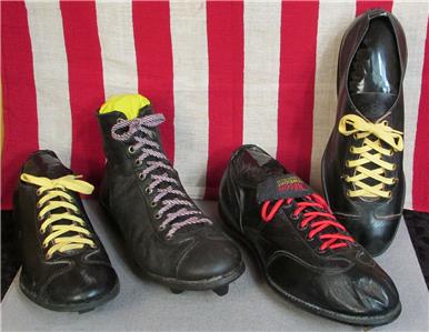 leather baseball shoes