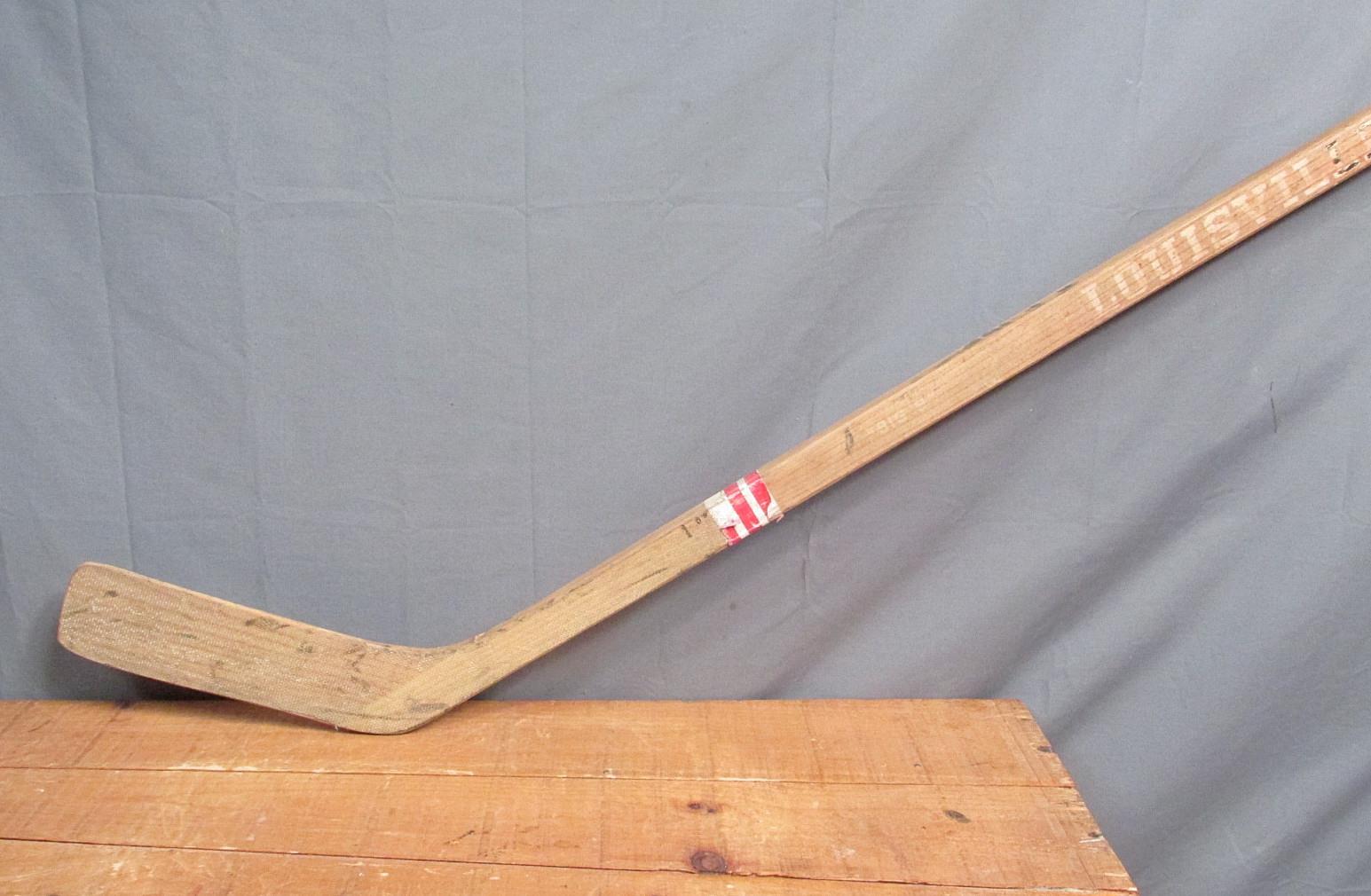 Vintage Louisville Slugger H&B Wood Ice Hockey Stick Big 9 Left Hand