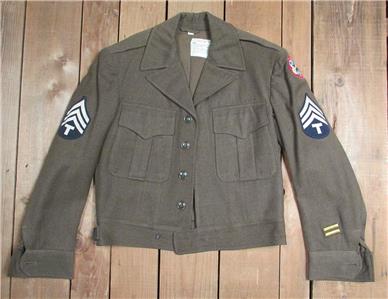 Vintage WWII US Army Wool M-1943 Field 