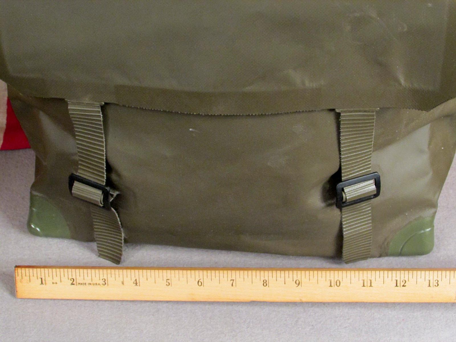 Vintage Dutch Army Military Waterproof Backpack Ammo Tote