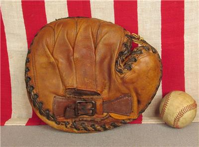 old catchers mitt