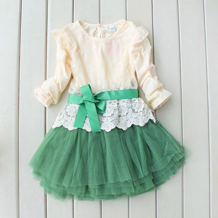 NEW Toddler Girl Vintage lace Party TUTU Dress Autumn/Winter Size2.3.4 ...