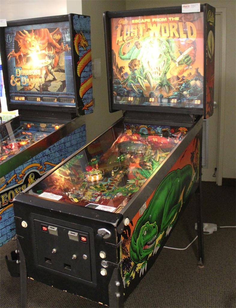 escape from the lost world pinball