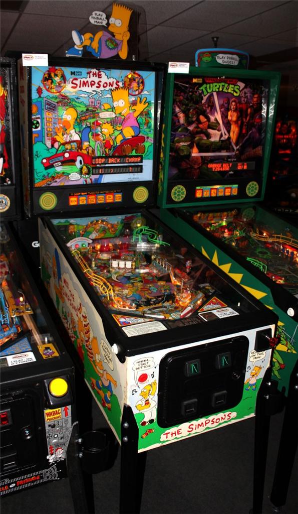 data east simpsons pinball for sale