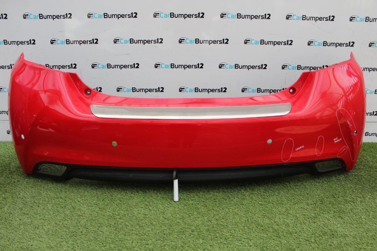 TOYOTA YARIS REAR BUMPER 20142017 WITH P.D.C HOLES GENUINE TOYOTA PART