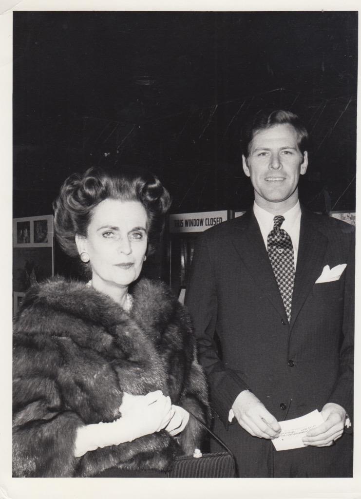 Duchess of Argyll was among the guests at the premiere 5/17/76 Press