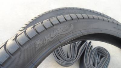 Thick 20x 2.30 BMX White Wall Tires Tubes Bike Street Slick Fat Husky Tires