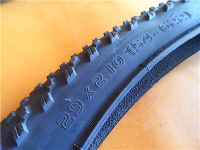 2 TWO DURO 29X2.10 54-622 BICYCLE TIRES BLACK /& 2 TUBES