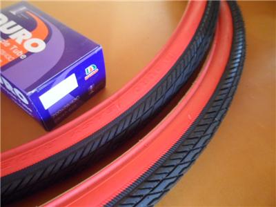 red 700c tires