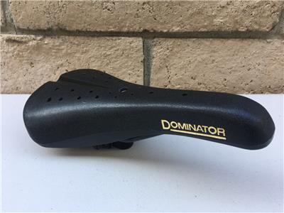 New /"Old School Bmx/" Hard Shell Black Seat for GT DYNO Viscount Dominator Saddle