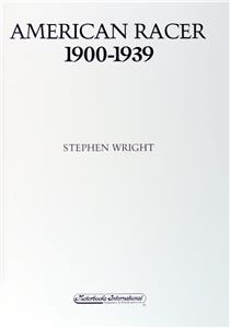 Stephen Wright American Racer 1900-1939 Motorcycle Racing