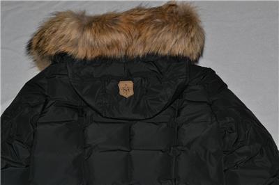 AUTHENTIC MACKAGE WOMEN ROMANE DOWN REMOVABLE NATURAL FUR TRIM