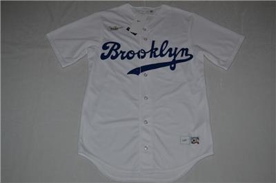 Men's Nike Jackie Robinson #42 White Brooklyn Dodgers Home