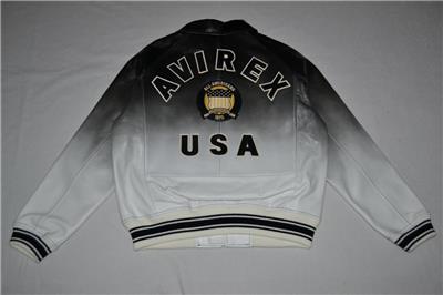 I*m様 80s avirex A-2 real leather bomber AUTHENTIC AVIREX LIMITED EDITION OMBRE ICON JACKET DAWN
