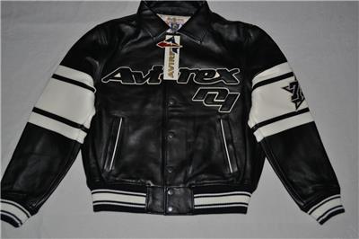 ジャケット・アウター 90s AVIREX leather varsity jacket BLK S ジャケット・アウター 90s AVIREX leather varsity jacket BLK S
