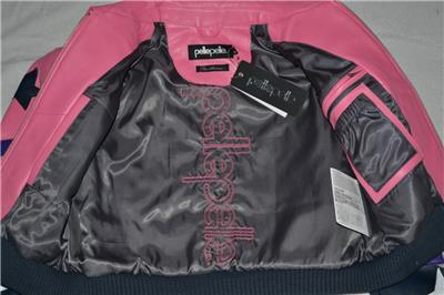 AUTHENTIC Pelle Pelle Womens LEATHER Jacket 50 Years of Hip Hop