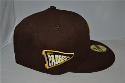 【海外限定】NEW ERA 59FIFTY San Diego Padres Classic Brown Men's San Diego Padres New Era Brown Authentic Collection On