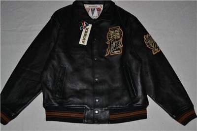 定価20万　AVIREX ブラックレザー JET JACKET XL Avirex- Icon Jacket- Jet Black – CAP USA NYC